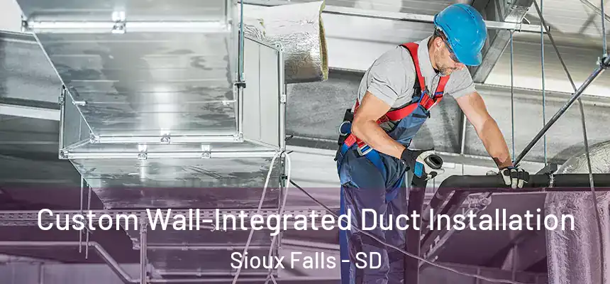 Custom Wall-Integrated Duct Installation Sioux Falls - SD